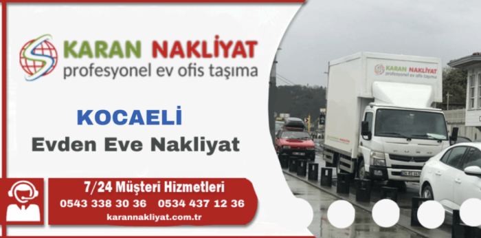 kocaeli evden eve nakliyat