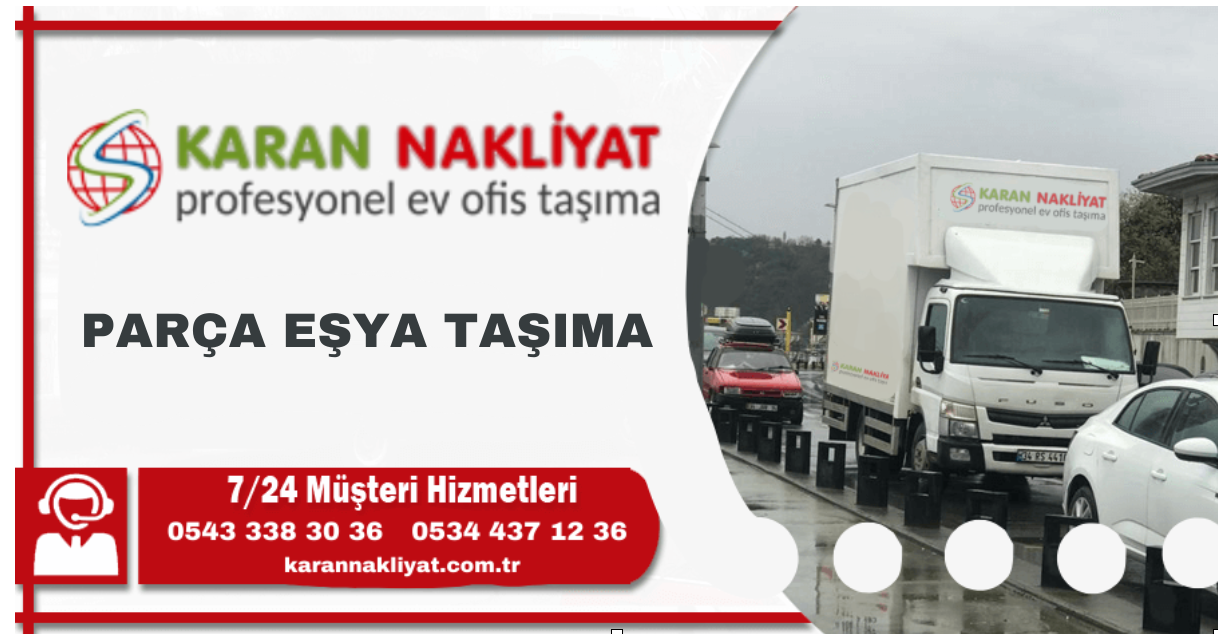 parça eşya taşıma